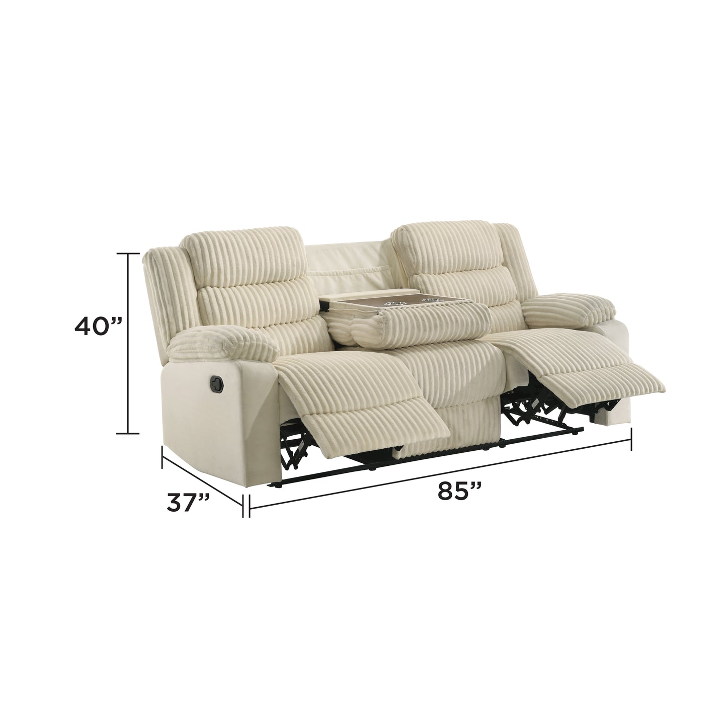 Comfort Manual Recliner Sofa