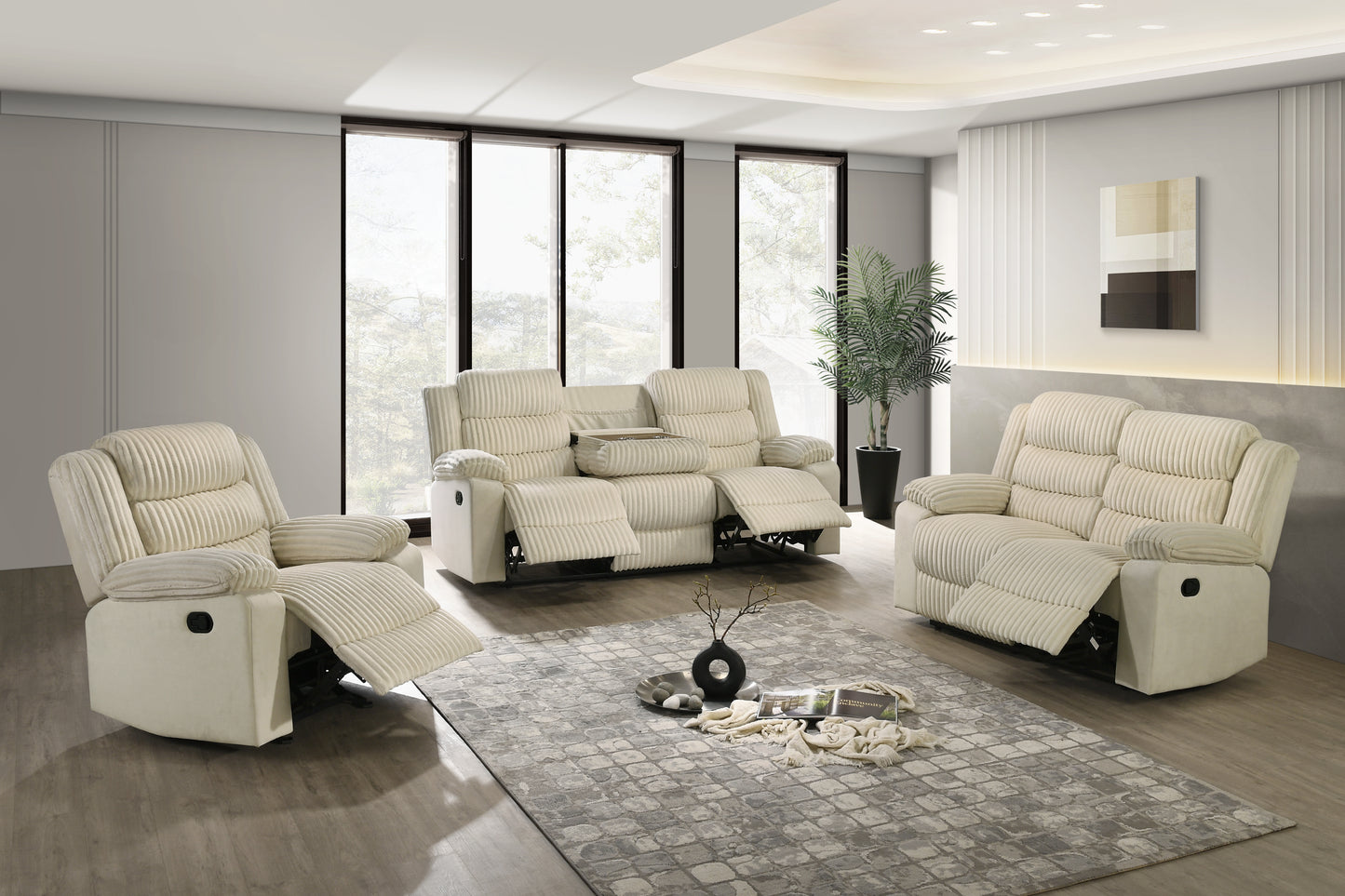 Comfort Manual Recliner Sofa