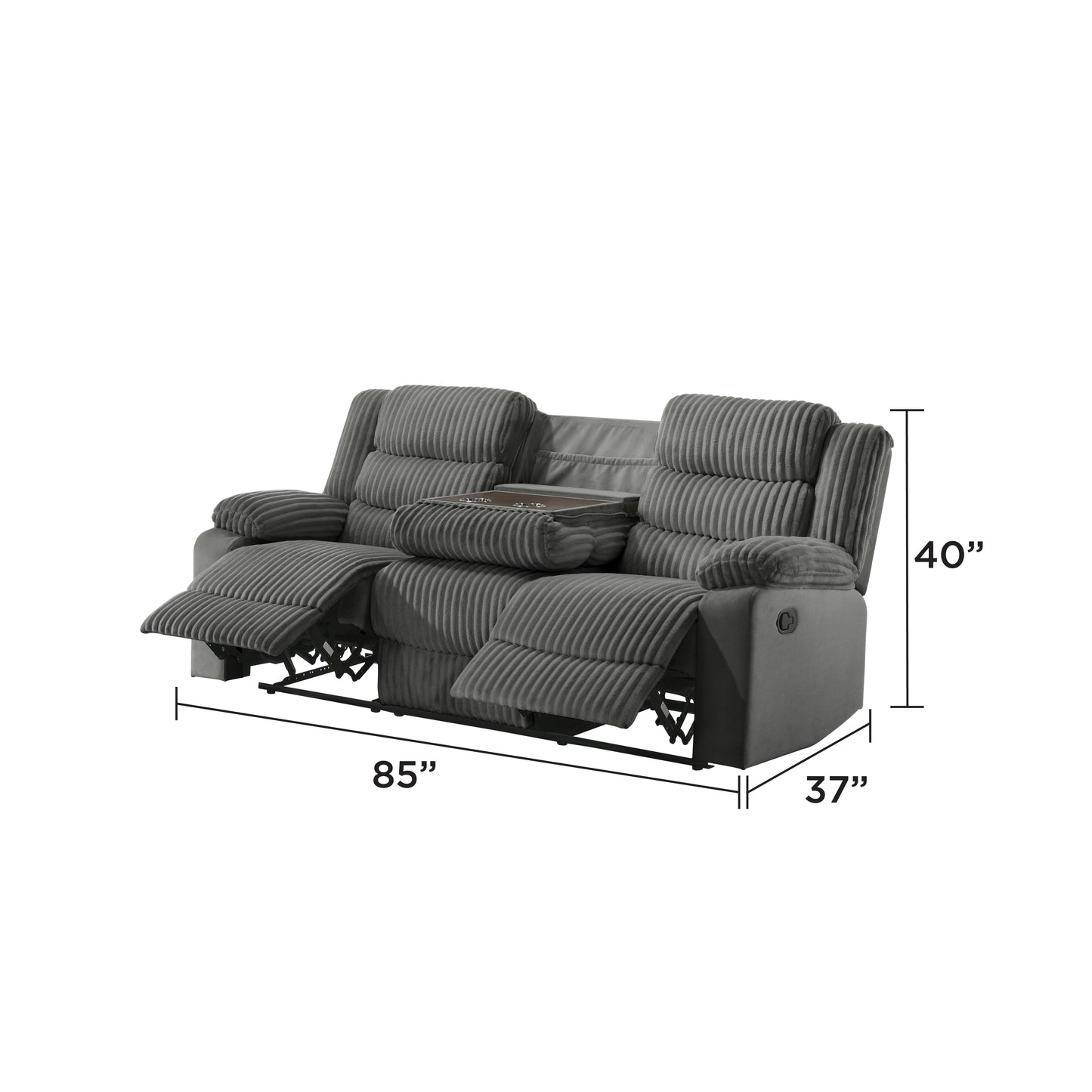 Comfort Manual Recliner Sofa