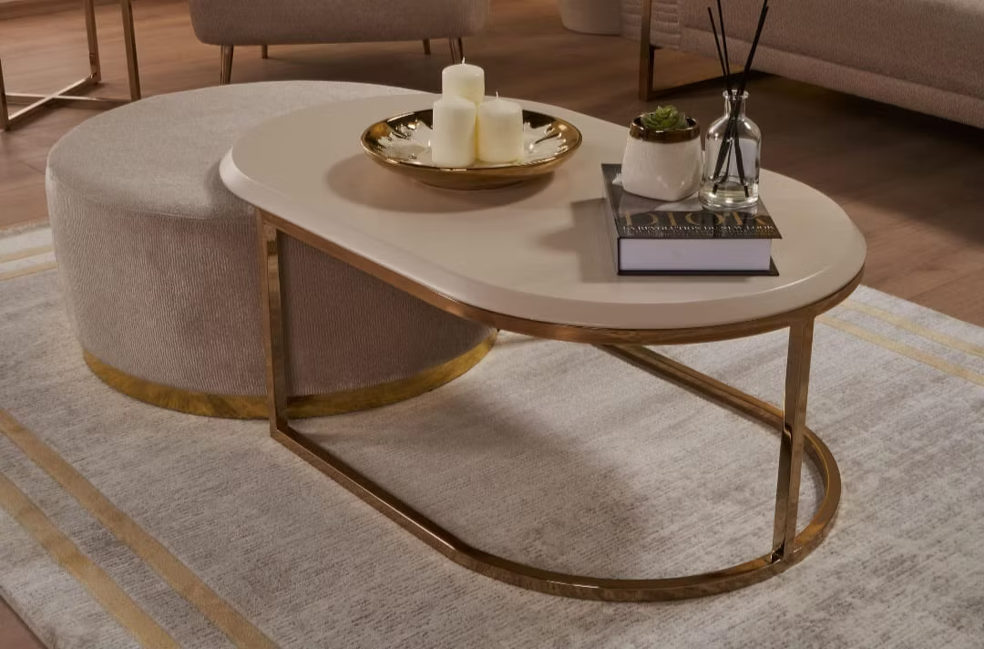 Umberto Coffee Table & Ottman