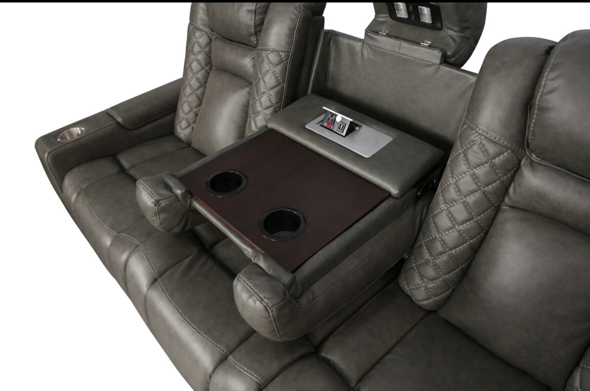 Lux Power Recliner Sofa