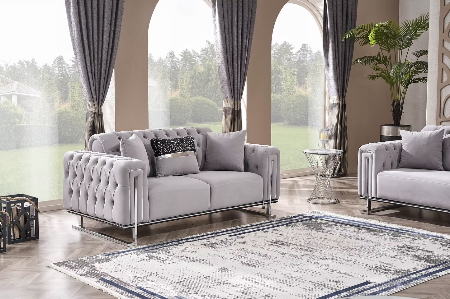Cozyland Celeste (3+2+1) Sofa Set – Convertible & Luxurious