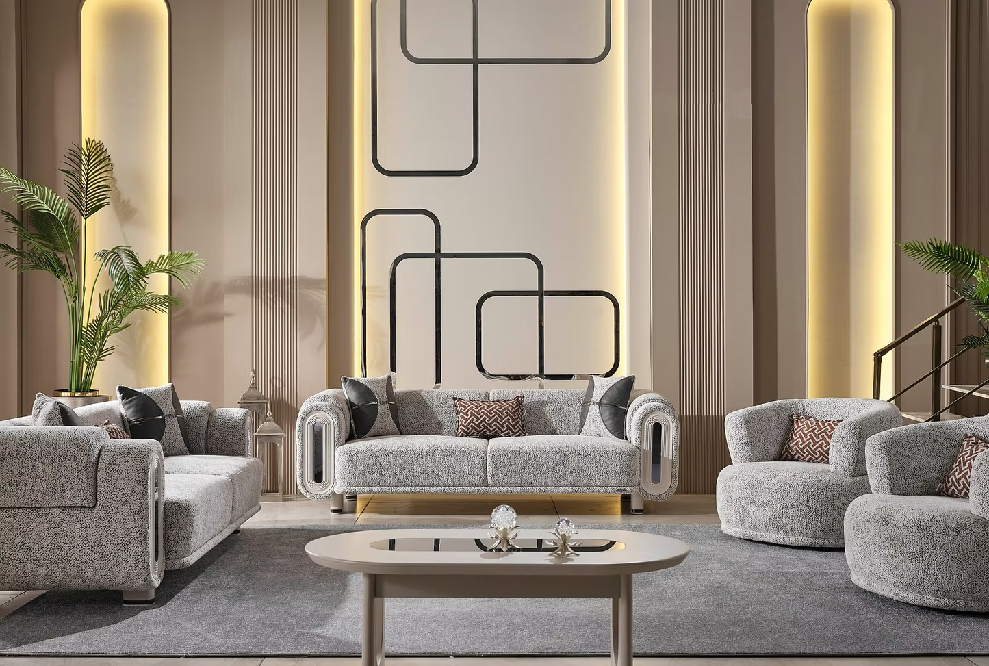 Grand Sofa Set (3+2+1)