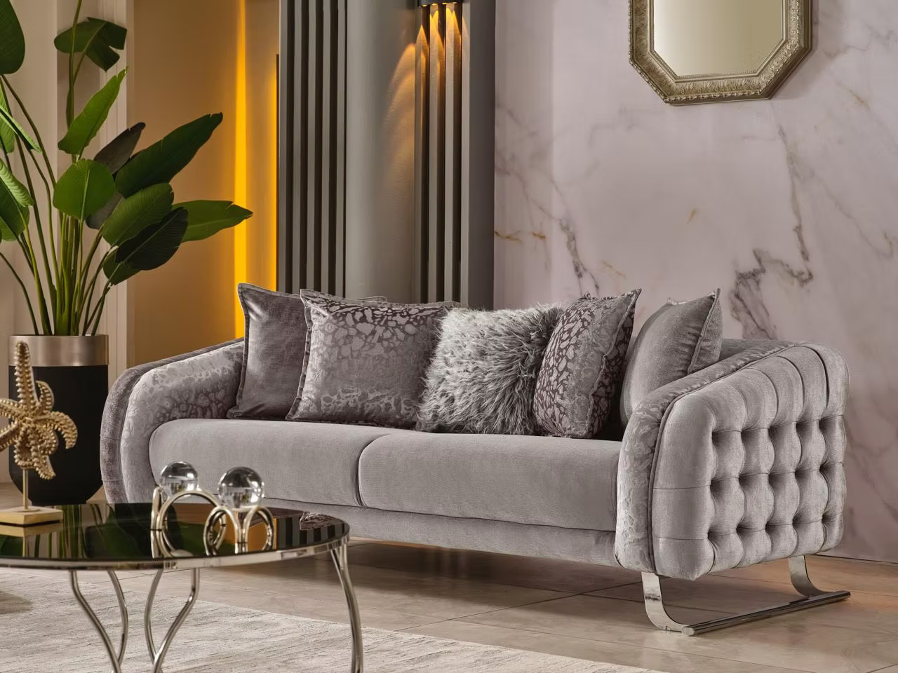 Cozyland Savona Sofa Set (3+2+1) – Elegant & Modern