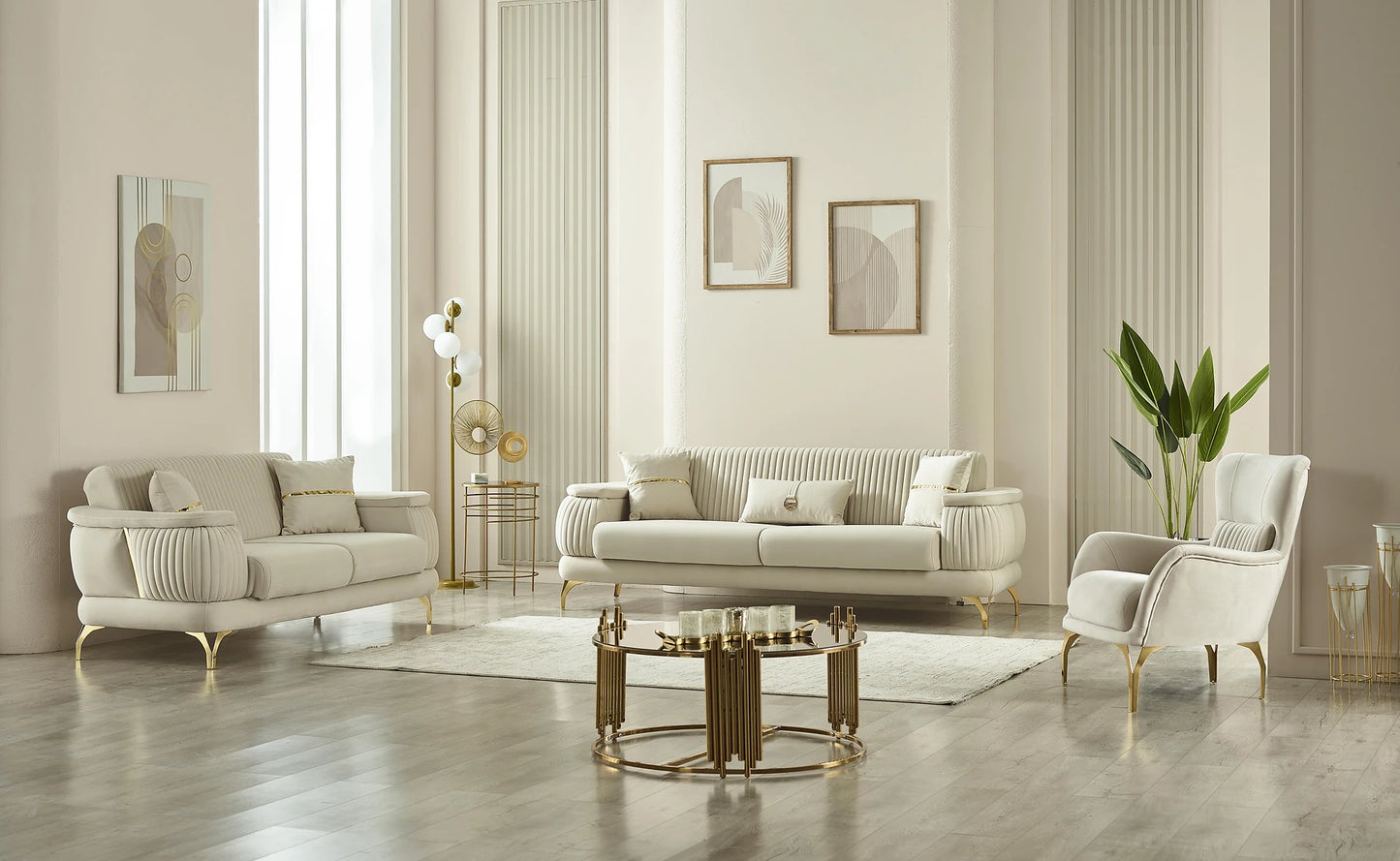 Verona Deluxe (3+2+1) Sofa Set