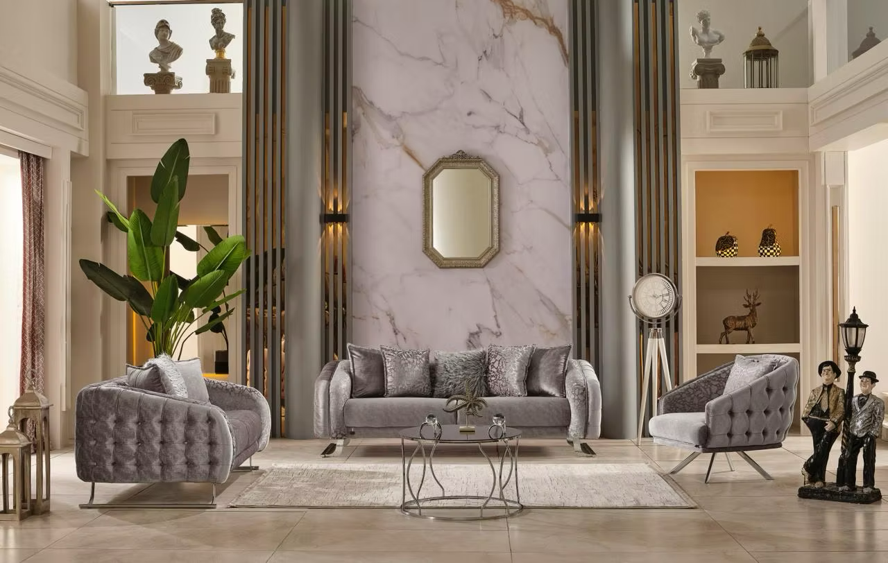 Cozyland Savona Sofa Set (3+2+1) – Elegant & Modern
