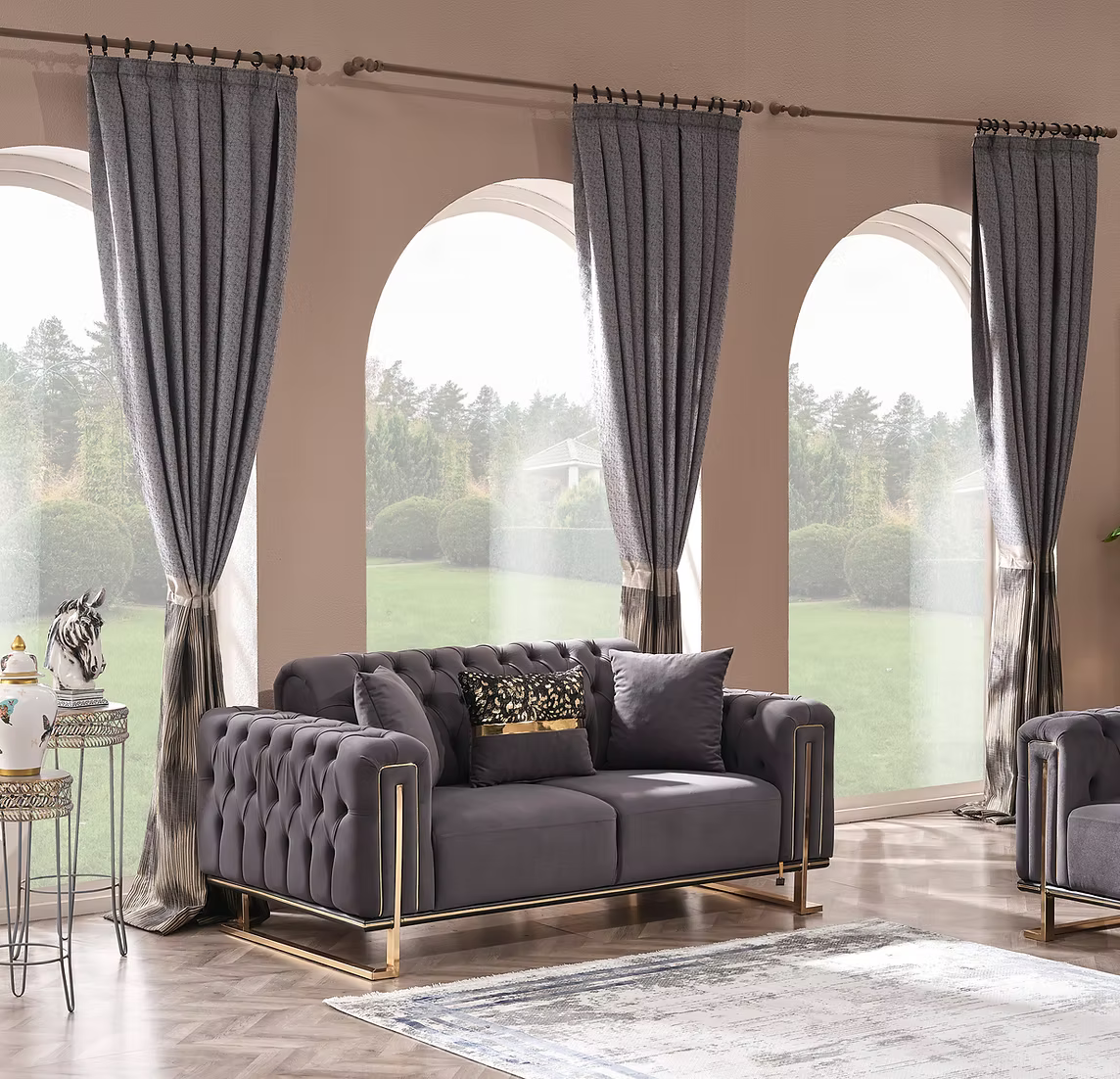 Cozyland Celeste (3+2+1) Sofa Set – Convertible & Luxurious