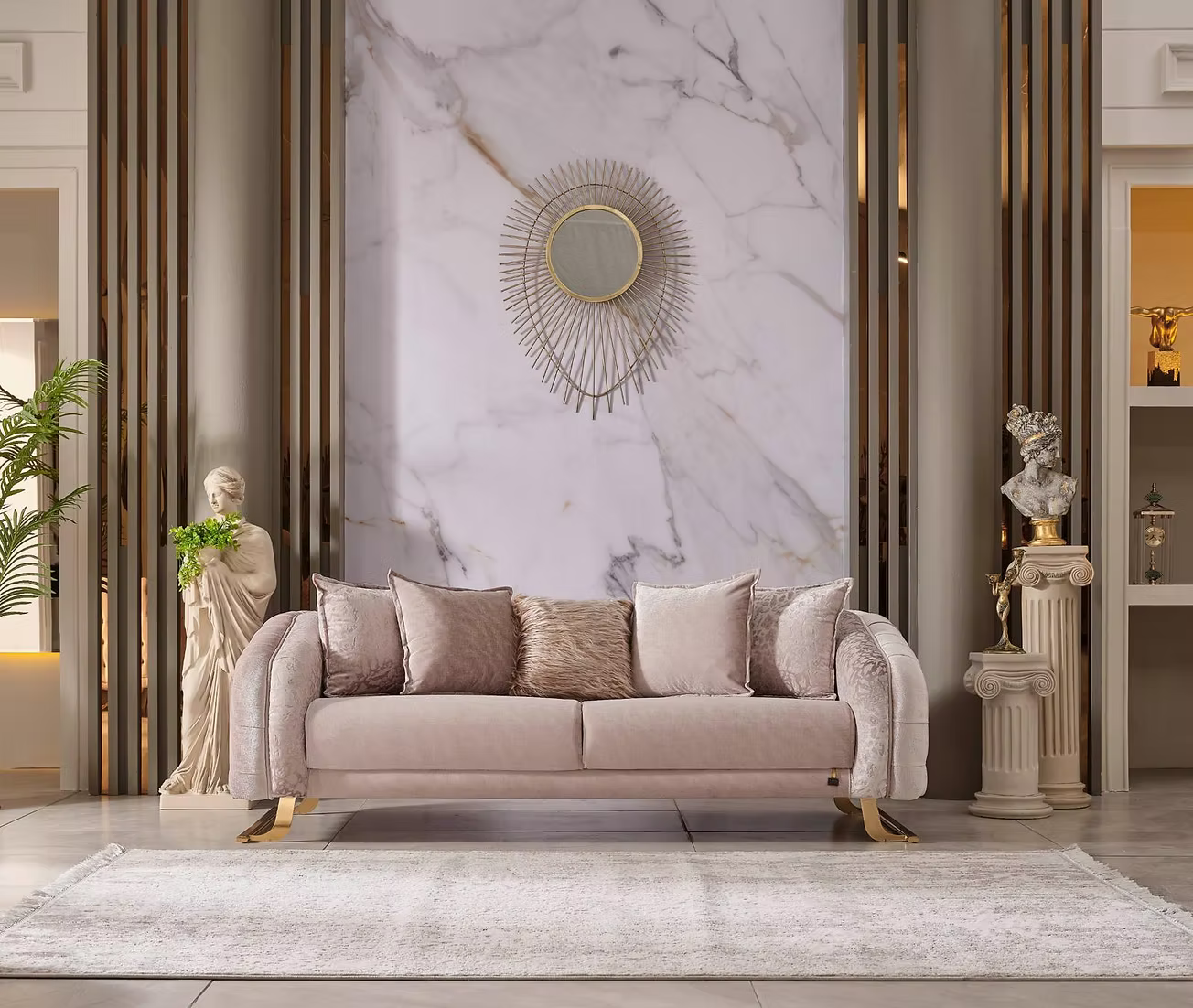 Cozyland Savona Sofa Set (3+2+1) – Elegant & Modern
