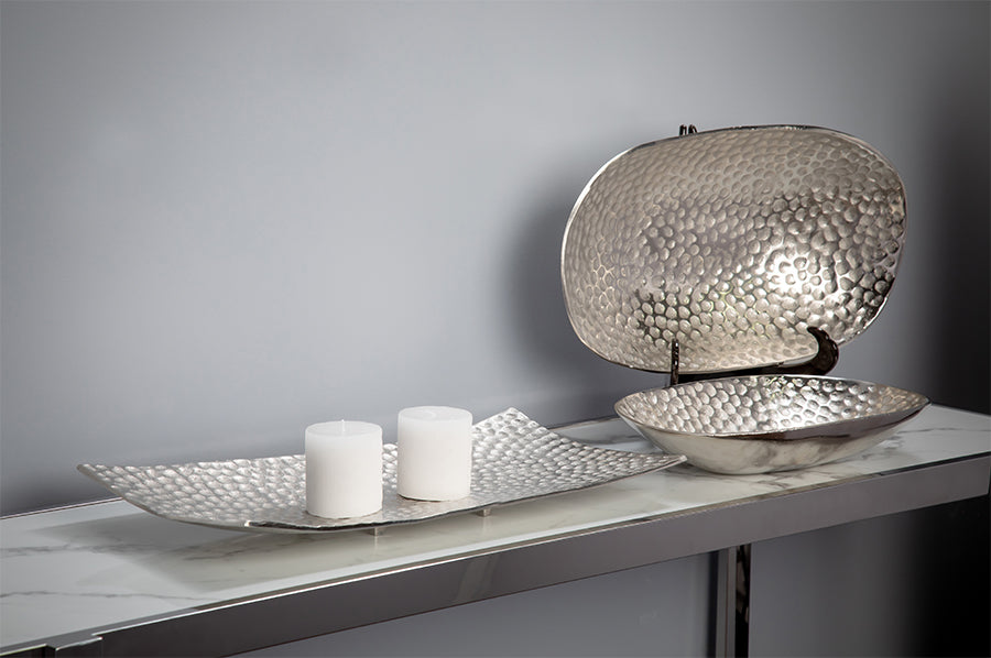 Henley Platter (Sage Green & Silver)