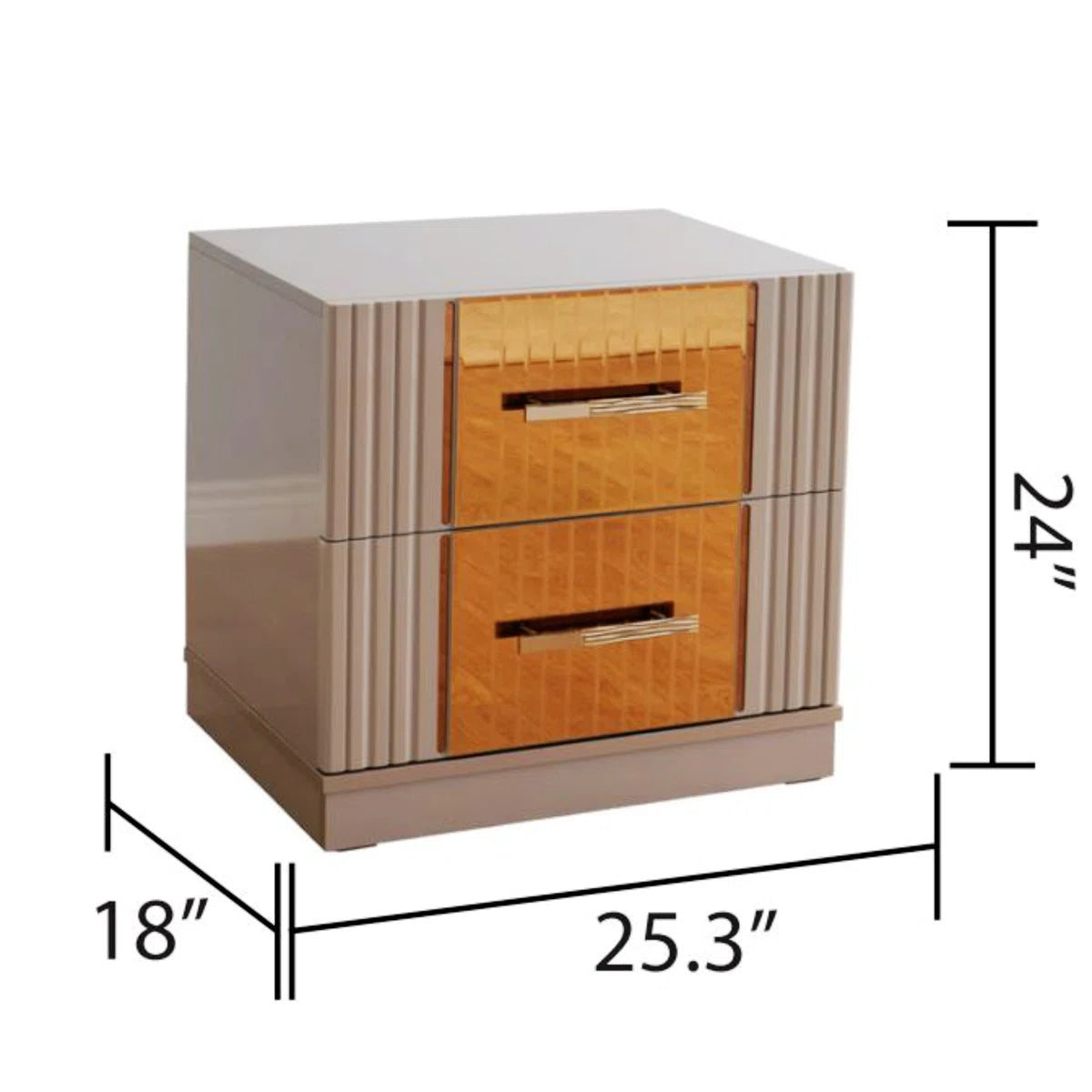 Lavilla Turkish Luxury Nightstand