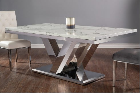 Spectacular Dining Table (Gold and Silver)
