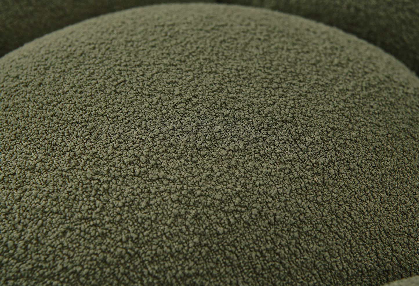 Pedro Afonso- Modern Curved Green Fabric Sofa Set