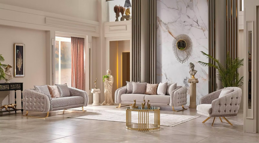Cozyland Savona Sofa Set (3+2+1) – Elegant & Modern