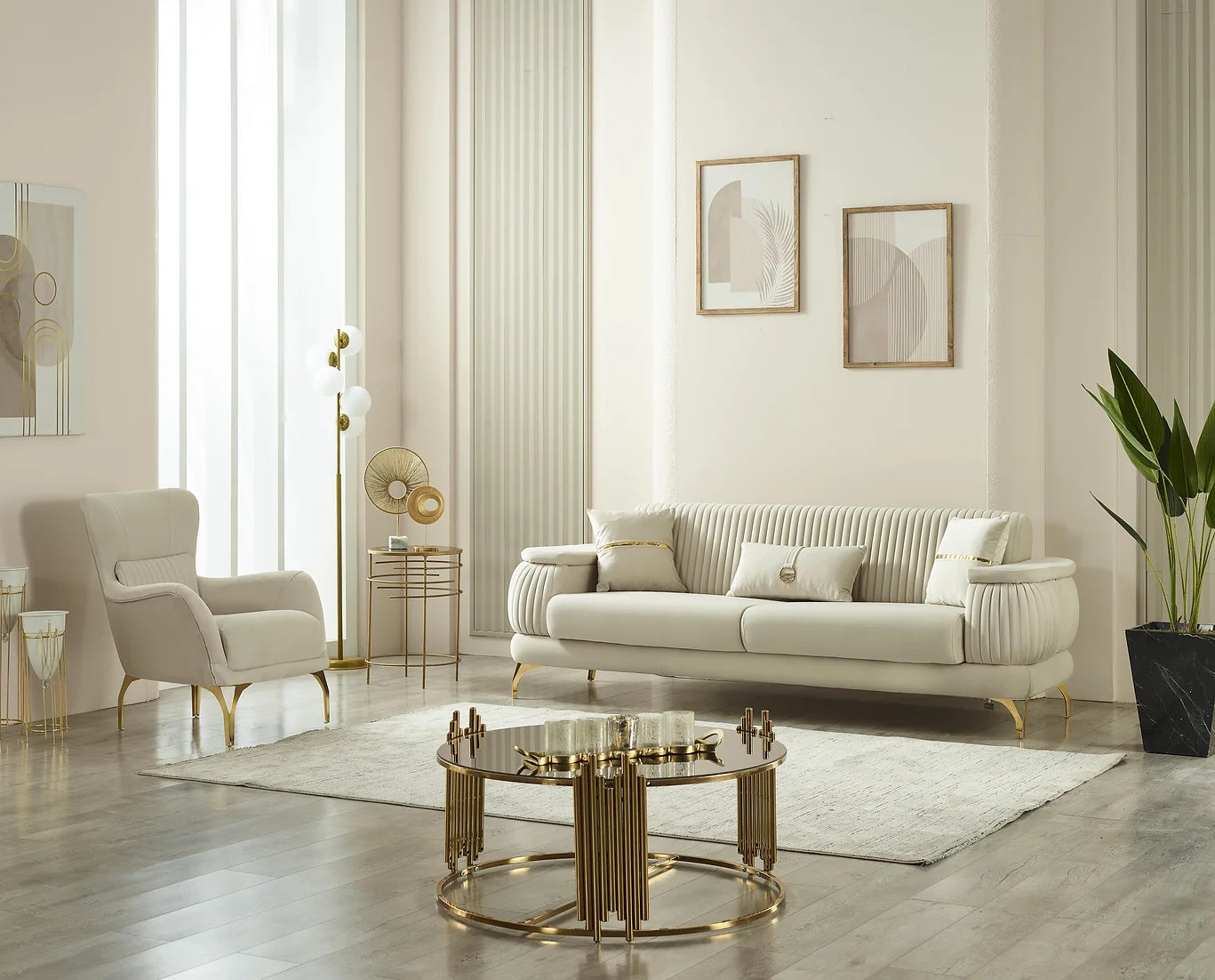 Verona Deluxe (3+2+1) Sofa Set