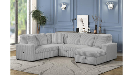 Azzano Luxury Sectional Sofa Bed